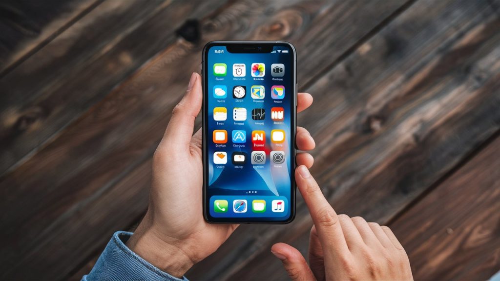 Security settings screen on both iOS and Android devices.