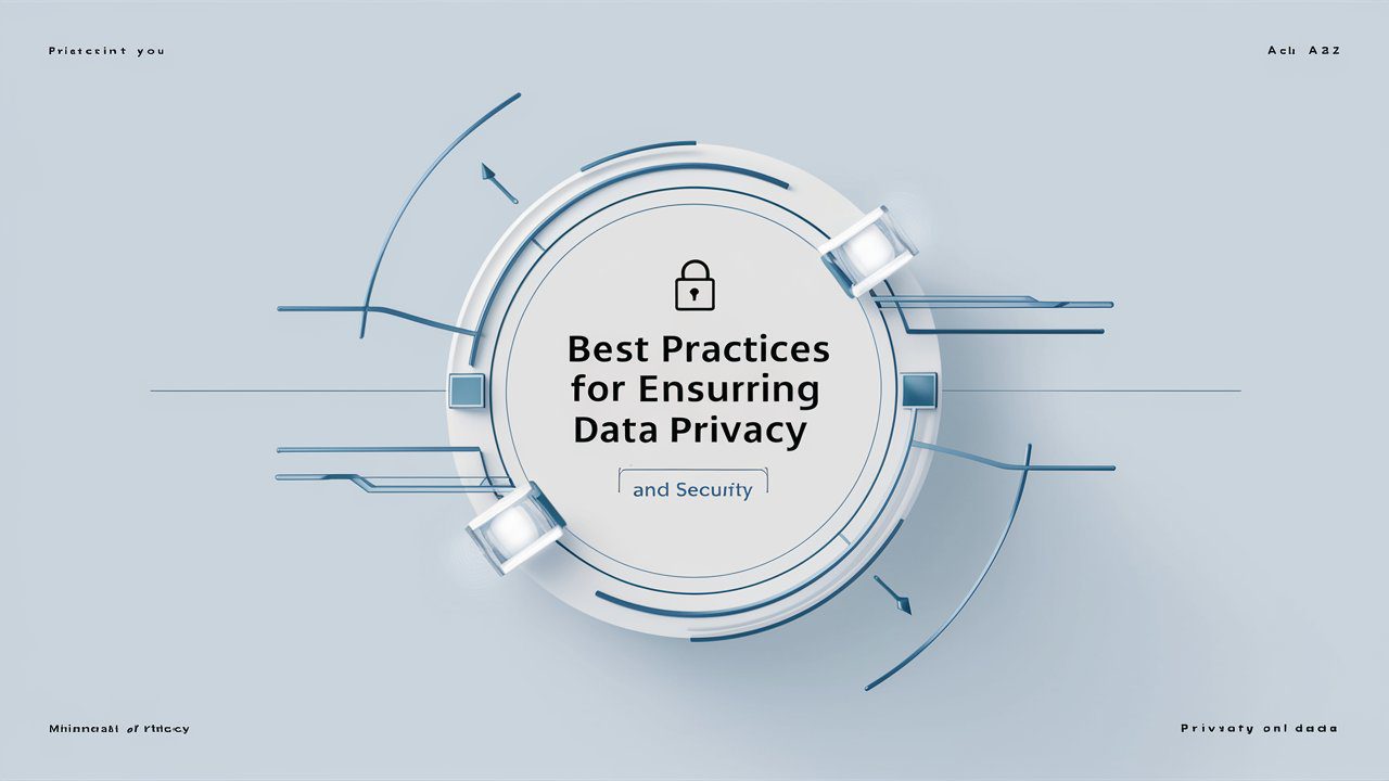 Best Practices for Ensuring Data Privacy and Security