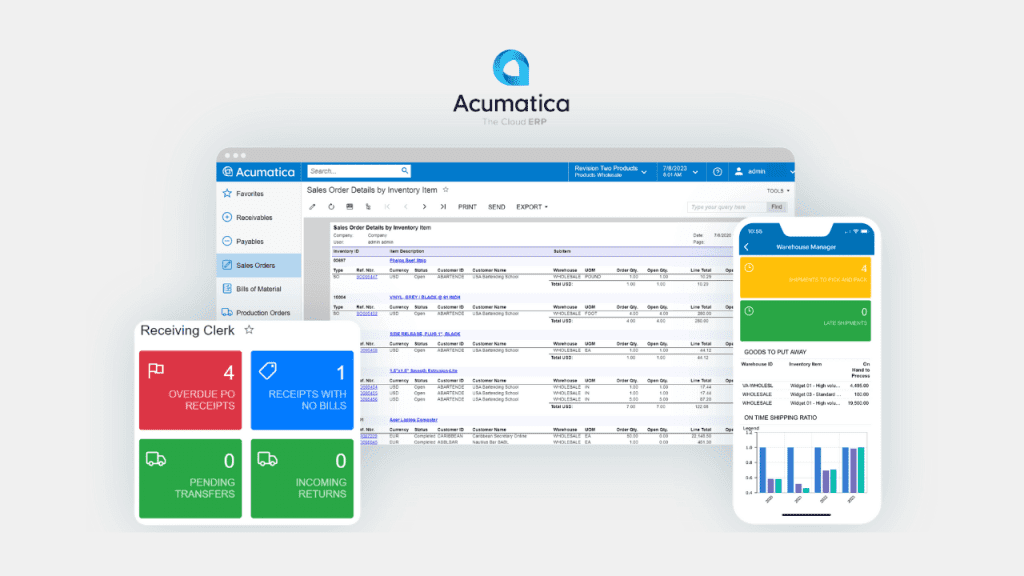 Acumatica - Top 10 ERP Solutions for Small and Medium Enterprises