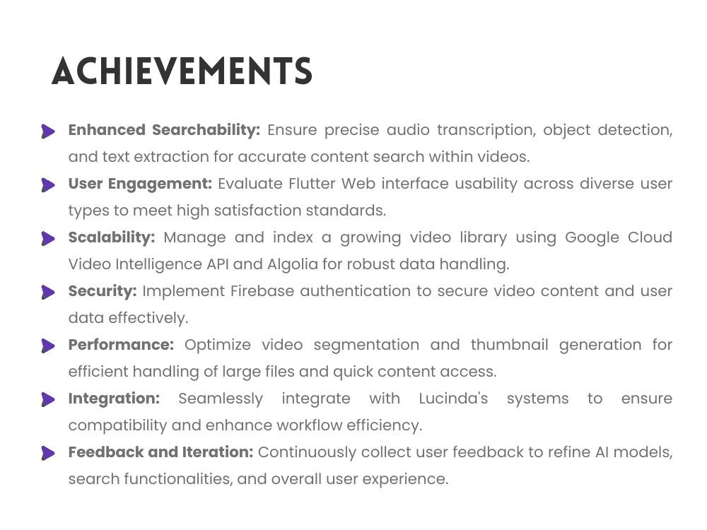 AI Powered Searchable Video Archive