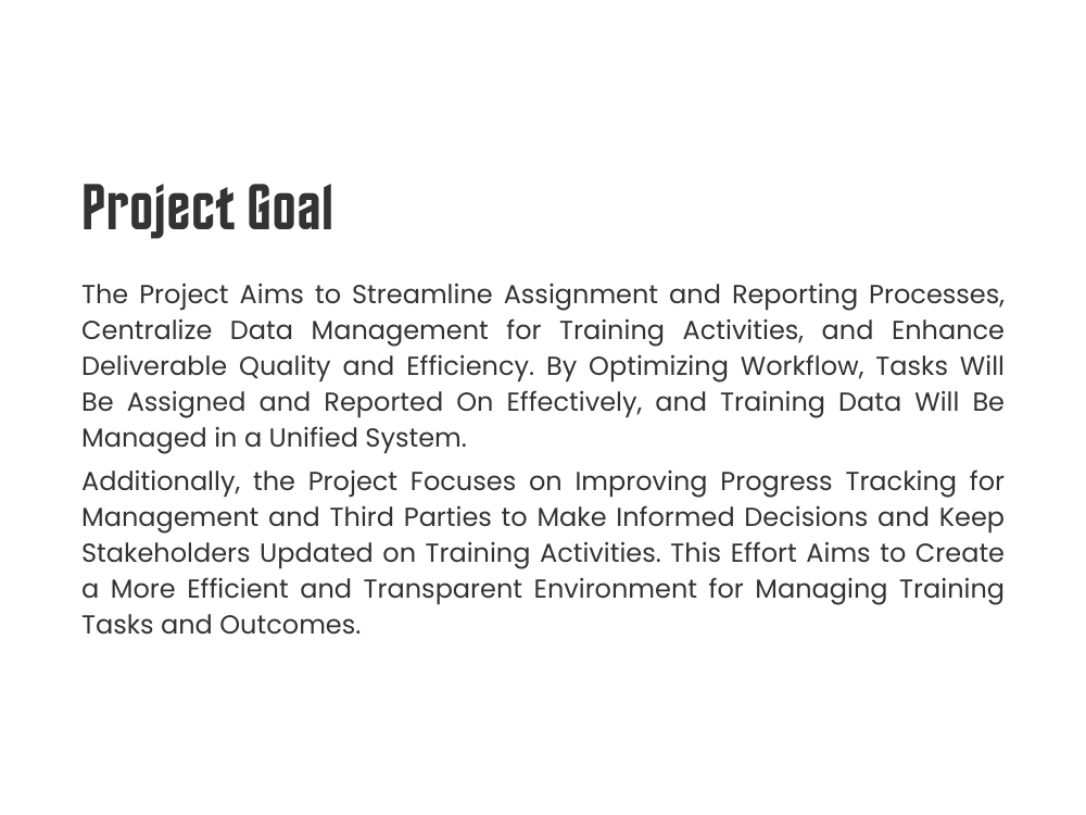 Complete Training Management Solution for ECI
