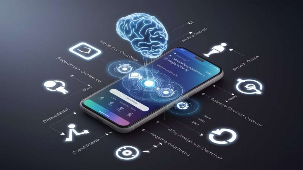 Improving Accessibility with AI-Driven Features - AI in Enhancing Hybrid Mobile App