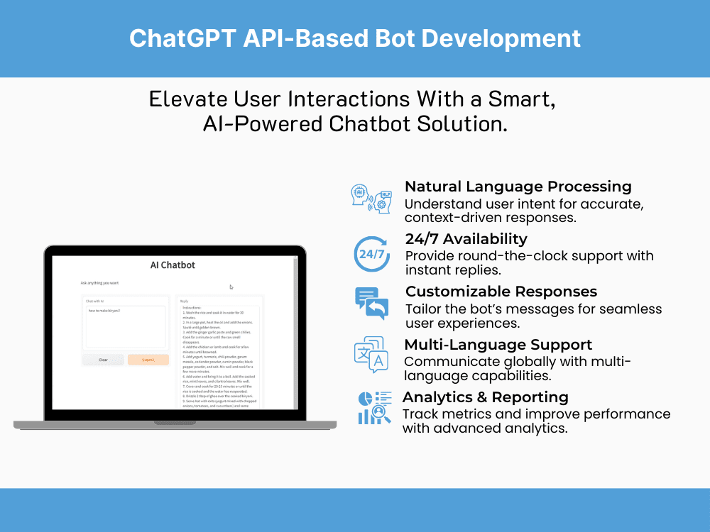 ChatGPT API Based Bot