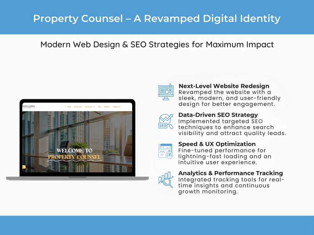 Property Counsel – A Revamped Digital Identity By Zetasoft Solutions
