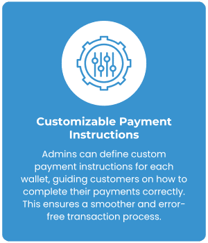 ZetaWallet - Customizable Payment Instructions
