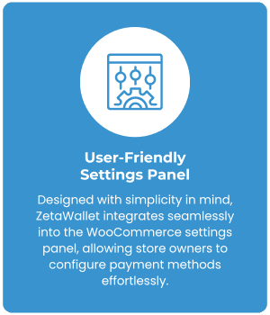 ZetaWallet - User-Friendly Settings Panel