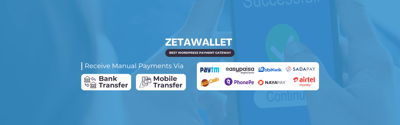 ZetaWallet - WordPress Best Payment Gateway