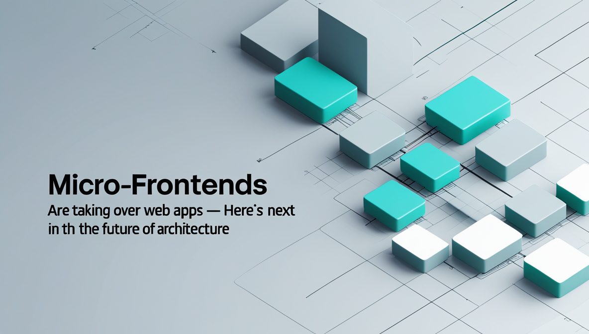 Micro-Frontends Are Taking Over Web Apps - Here’s What’s Next in the Future of Architecture